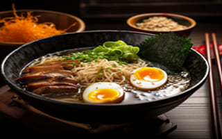 ラーメン：ramen