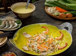 bánh xèo：お好み焼き