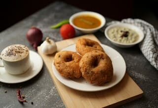 Uludu Vade:  Crispy on the outside,soft on the inside Uludu Vade Perfection...!